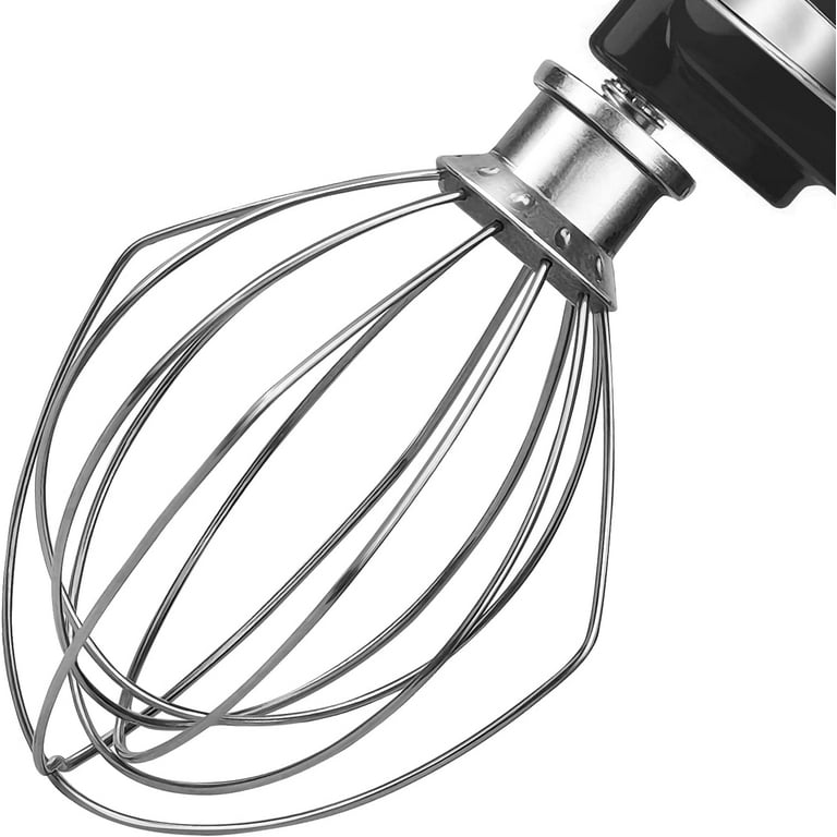 K45WW Wire Whip Attachment for 4.5-5Qt KitchenAid Tilt-Head Stand Mixer,  Stainless Steel Whisk Attachment for Kitchenaid Mixer
