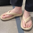 thumbnail image 5 of TAGOLD Men's Slippers,Unisex Couple Fashionable Casual Summer Shower Bathroom Outdoor Travel Outerwear Beach Slippers Flat Slippers, 5 of 5