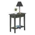 thumbnail image 3 of Convenience Concepts Dennis End Table with Shelf, Wirebrush Dark Gray, 3 of 7