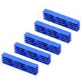 thumbnail image 4 of 10Pcs Heat Sink Cooling Radiator CPU Cooler Hole Milling Industrial Components 9x5x35 Royalblue, 4 of 5