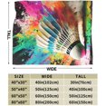 thumbnail image 3 of Shuttlecock Blanket for Boys Girls, Colorful Shuttlecock Themed Design Printed Throw Blankets for Kids Lap, Chair, Warm Soft Cozy Blanket, 30"x 40", 3 of 6