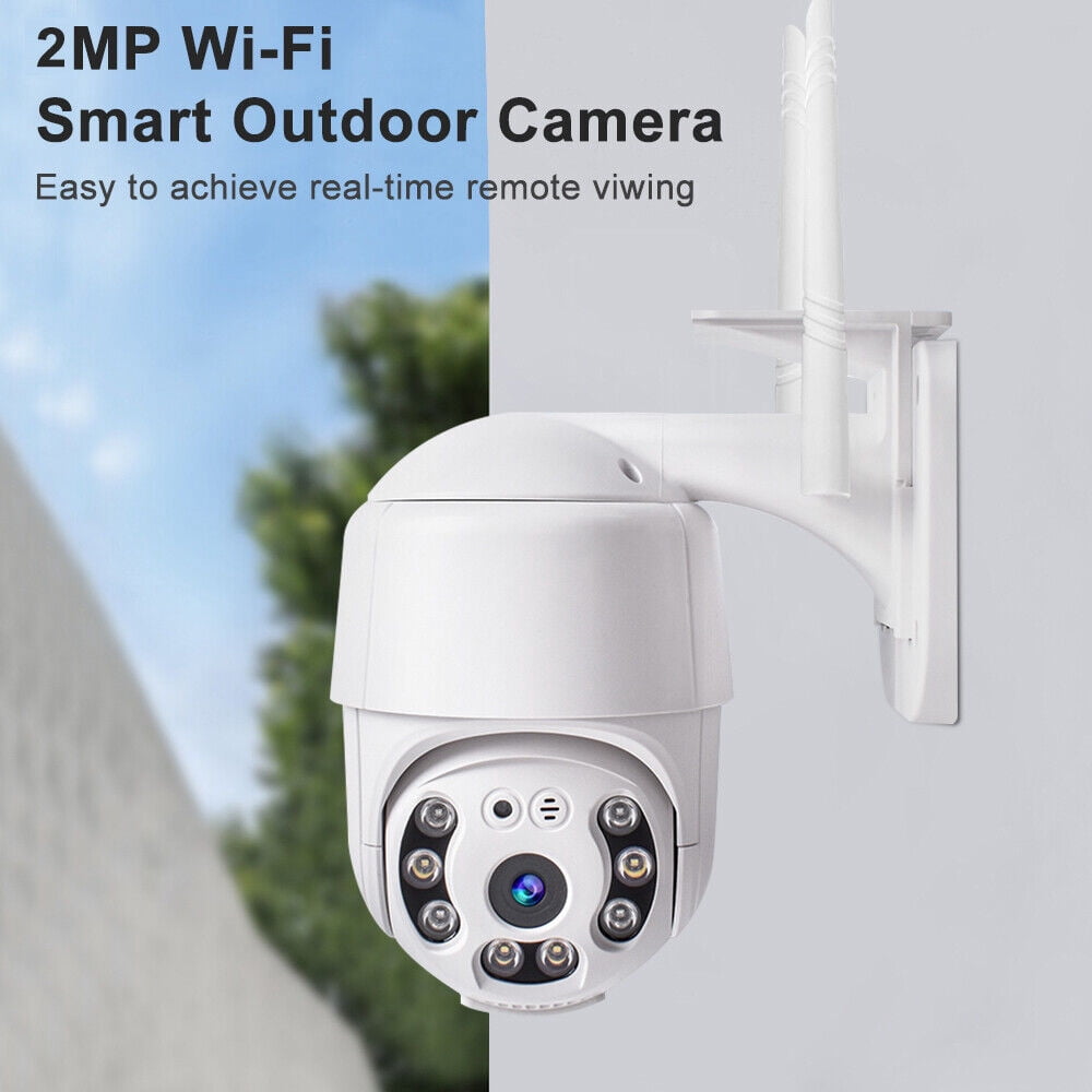 1080P HD WIFI Camera Wireless Outdoor CCTV IP PTZ Smart Home Security IR Cam US