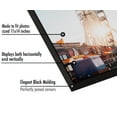 thumbnail image 5 of Americanflat Front Loading 11x14 Picture Frames in Black - Set of 3 Thin Frameless Plastic Frames with Shatter-Resistant Glass - Horizontal and Vertical Formats for Wall, 5 of 5