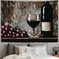 thumbnail image 2 of Orinice Aesthetic Wine Sign Artist Tapestry Wall Hanging Unique Style Graphic Tapestries Home Wall Decor Art for Living Room Bedroom Apartment Farmhouse Dorm 4 Pack Sizes Included 40x60inch, 2 of 6
