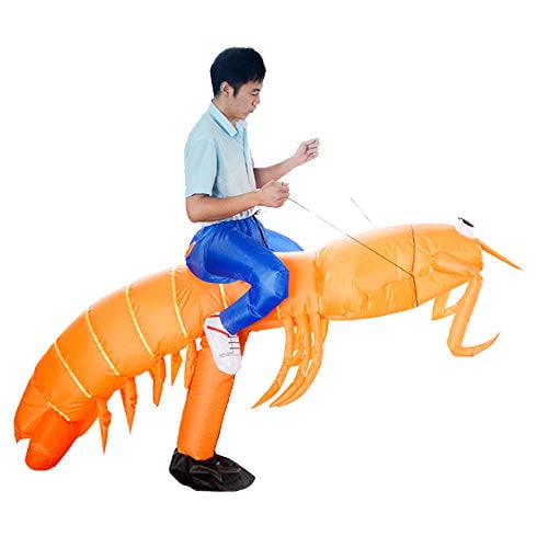 HHARTS Adult Mantis Shrimp Inflatable Costume Blow up Costume for
