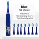 thumbnail image 1 of Para niños, cepillo de dientes eléctrico sónico, patrón de dibujos animados para niños con reemplazo del cabezal del cepillo de dientes, cepillo de dientes ultrasónico J259 Tan Jianjun unisex, 1 of 2