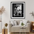 thumbnail image 4 of Historic Framed Print, [Men and women dancing in village street during a religious celebration in Ibiza], 17-7/8" x 21-7/8", 4 of 9