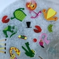 thumbnail image 6 of Buddy & Barney: Weird & Wonderful Animals Bath Time Stickers - 31 Reusable Foam Stickers & Mesh Storage Bag, Fun Tub Water Toy, Toddlers & Kids Age 3+, 6 of 10