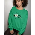 thumbnail image 2 of Lets Your Soul Shine Daisy Sweatshirt Women -Image by Shutterstock, Female Small, 2 of 4