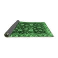 thumbnail image 2 of Ahgly Company Indoor Rectangle Abstract Emerald Green Modern Area Rugs, 4' x 6', 2 of 4