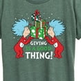 thumbnail image 3 of Cat in the Hat - Giving Is A Good Thing - Women's Short Sleeve Graphic T-Shirt, 3 of 5