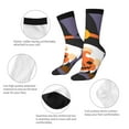 thumbnail image 3 of Cauagu Halloween Gnomes Print Crew Socks for Women and Men,Adult Athletic Running Socks 1-Pair Sports Socks Work Gear Socks with Moisture Wicking, 3 of 6