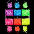 thumbnail image 1 of Lentejuelas de mariposa para uñas, purpurina láser holográfica 3D, escamas doradas y plateadas, accesorios de diseño de manicura, decoraciones de Arte de uñas DIY, 6mm, 1 of 4