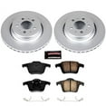 thumbnail image 2 of PowerStop Rear Geomet Coated Brake Rotor and Pad Kit Fits: VOLVO Select Models CRK3039, 2 of 4
