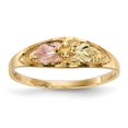 thumbnail image 1 of Quality Gold 10BH687 10K Yellow Gold Tri-Color Black Hills Gold Ring - Size 7, 1 of 1