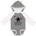 thumbnail image 3 of Inktastic Halloween Bat Frightfully Cute Holiday Boys or Girls Long Sleeve Baby Bodysuit, 3 of 5