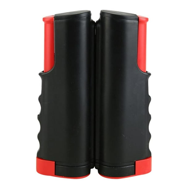 Red de tenis de mesa retráctil simple, resistente y de repuesto para red de ping pong portátil. Negro