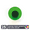 Green, variant on 25 Units Acrylic Circle Blanks 1/8" Thick – Tranlucent Colors – (Size 1") Made in USA