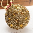thumbnail image 3 of Halloween Decorations Vintage tree topper Hangs Christmas Rhinestone Glitter Baubles Ball Xmas Tree Ornament Decoration, 3 of 3