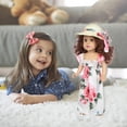 thumbnail image 1 of Fiudx Liquidación De Juguetes Linda Muñeca De Pelo Rizado Vestido Impreso Muñeca De Princesa Muñeca De Vinilo Juguete Para Niños 45Cm, 1 of 7