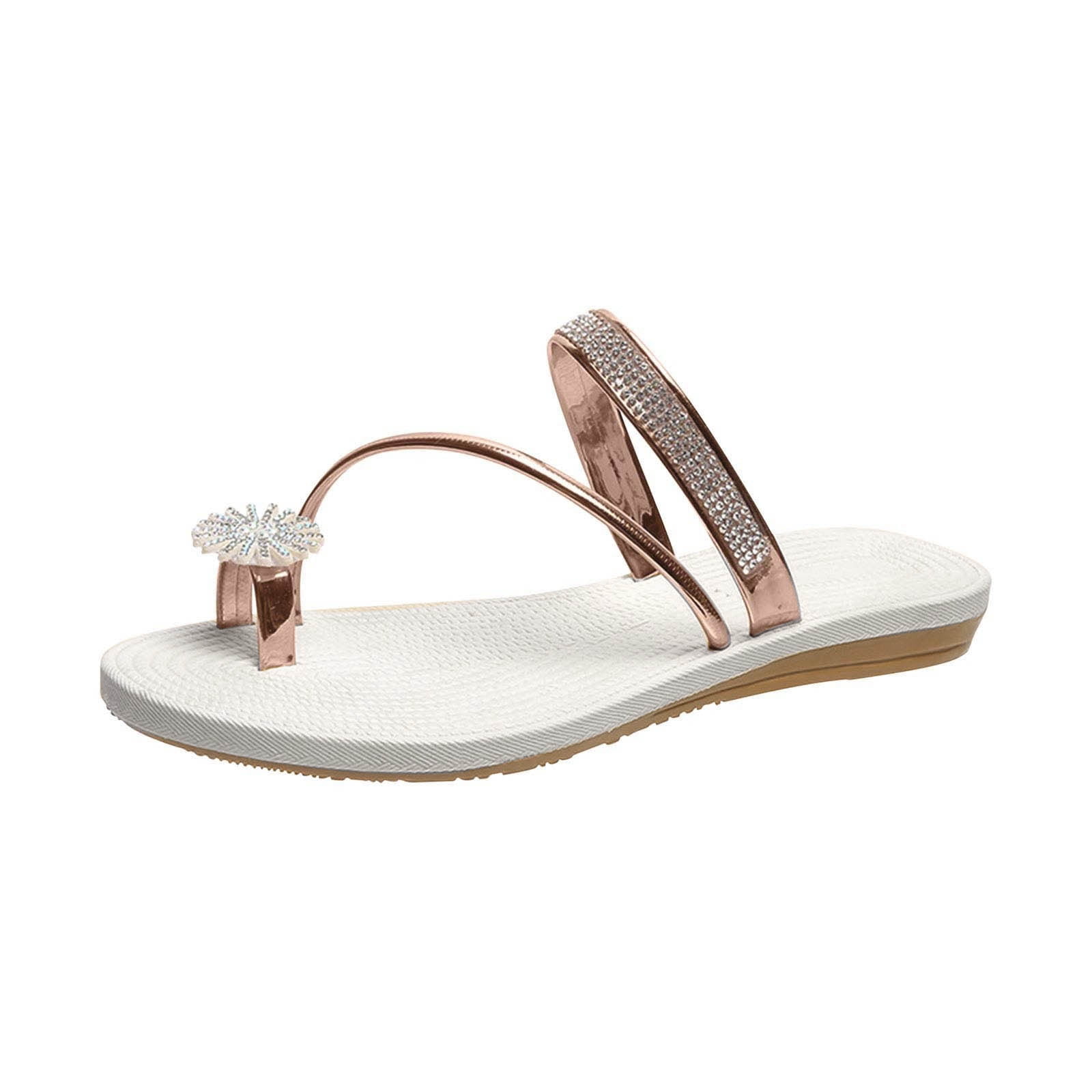 rose gold house slippers