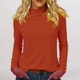thumbnail image 6 of Aoiroe Womens Mock Neck Sweater Long Sleeve Knit PulloverFashion Clothes 2025, Y2K Clothes, Crew Neck Slim Fit Undershirts Knit, Lightweight Fall Casual Long Sleeve Crewneck Pullover Tops, Yellow 3XL, 6 of 7