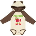 thumbnail image 3 of Inktastic Christmas Cousin Elf Boys or Girls Long Sleeve Baby Bodysuit, 3 of 5