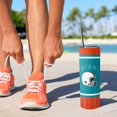 thumbnail image 4 of 20oz Miami City Classcial Stainless Steel Tumbler Travel Mug for Men Women Sports Tumbler Keeps Drinks Cold & Hot Gift for Football Fans, 4 of 6