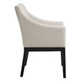 thumbnail image 5 of Armchair Chair, Black, Fabric, Wood, Living Room Lounge Cafe Lobby Hospitality Restaurant, Modern Contemporary, HB37505, 5 of 9