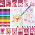 thumbnail image 1 of Minilibros para colorear de Ben Louis para el Día de San Valentín para niños con crayones, 1 of 7