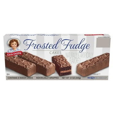 Little Debbie Frosted Fudge Cakes, 12 oz, PACK OF 1