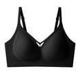 thumbnail image 2 of YHAJDS Women Plus Size Bra,Wireless Bra for Women Solid Color No Underwire Backless Seamless Push Up Everyday Bras, 2 of 3
