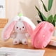 thumbnail image 5 of Conejito de peluche de juguete, fresa bonita de conejos, Animal relleno, conejito Kawaii, bebé, almohada grande, juguetes de peluche, regalos para Ki, 5 of 5