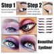 thumbnail image 4 of Pegatinas Para Delineador De Ojos, Adhesivo Para Delineador De Ojos, Pegatinas Reutilizables Para Maquillaje De Párpados 6 Pares Cateissary CE008350-03, 4 of 6