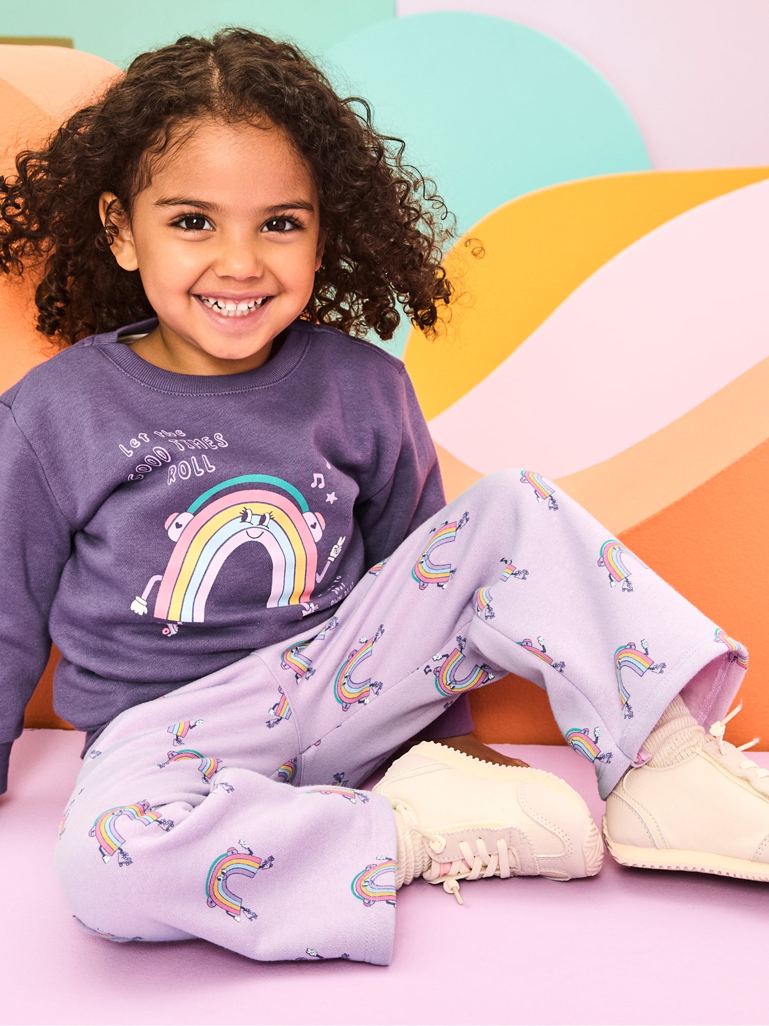 Garanimals Baby & Toddler Girl 3-Piece Outfit Set, Sizes 0-6T