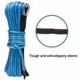 thumbnail image 5 of ALLTIMES 1/4"x50ft Synthetic Winch Rope Line Recovery Cable, Average 10000 lbs for Car for SUV for ATV, 5 of 9
