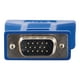 C2G HD-15 (VGA) Vidéo HD15 DVI Adaptateur Mâle Femelle vers - Adaptateur d'Affichage - DVI-I (F) vers (M) - beige – image 2 sur 3