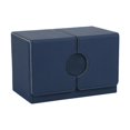 thumbnail image 2 of Caja de baraja DYNWAVEMX de PU Azul para cartas coleccionables y dados, 2 of 8
