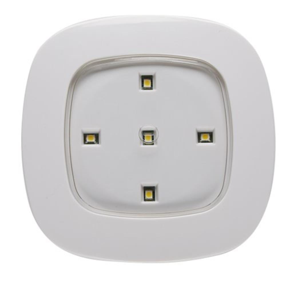 Light It! By Fulcrum, LED Wireless Ceiling Light, Remote Control Compatible, Battery Operated ...