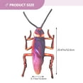 thumbnail image 2 of Greenadscape Giant Roach Toy Plush Material Party Game Prop 1Set for, 2 of 7