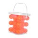 thumbnail image 3 of 36 Uds bolas de Pickleball para interiores 40 agujeros bolas de Pickleball para cancha interior estándar Naranja, 3 of 8
