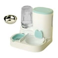 thumbnail image 1 of Comedero automático para gatos y dispensador de agua Comedero automático para mascotas para perros pequeños azul, 1 of 8