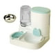 thumbnail image 1 of Comedero y bebedero automático para gatos, comedero automático para mascotas, comedero para perros, alimento para mascotas azul, 1 of 9