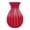 Red, variant on Decorative Vase Set - Sleek Modern Flower Vases for Elegant Home Decor, Shatterproof & Lightweight, Ideal for Wedding Centerpieces, Dining Table & Shelf Styling