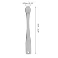 thumbnail image 4 of Unique Bargains 2 Pcs Mini Makeup Cosmetic Spoon Hangable Large Handle Facial Mask Spatula Silver Tone, 4 of 6