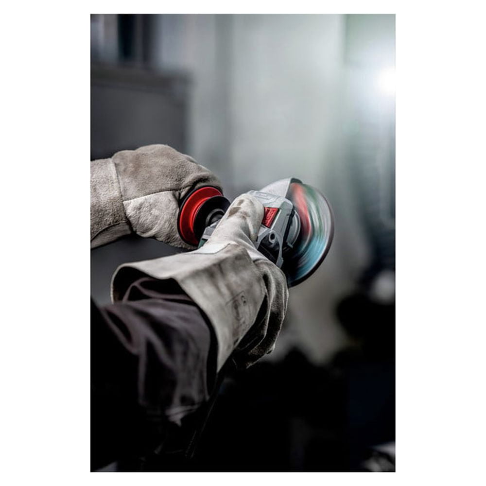 Metabo 603629420 WP 13-125 Quick 12 Amp 11,000 RPM 4.5 in. / 5 in. Corded Angle Grinder with Non-Locking Paddle