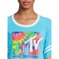 thumbnail image 3 of MTV Women's T-Shirt, Sleep Shorts and Socks, 3-Piece Set, 3 of 5