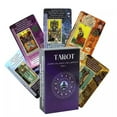 thumbnail image 2 of Baraja de cartas de adivinación para principiantes, baraja de Tarot de uso Personal, versión completa en inglés y español, juego de mesa para niñas, 2 of 5