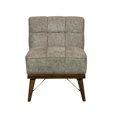 thumbnail image 1 of Chaise d'Appoint Moderne en Bois Gris de Base, 1 of 2