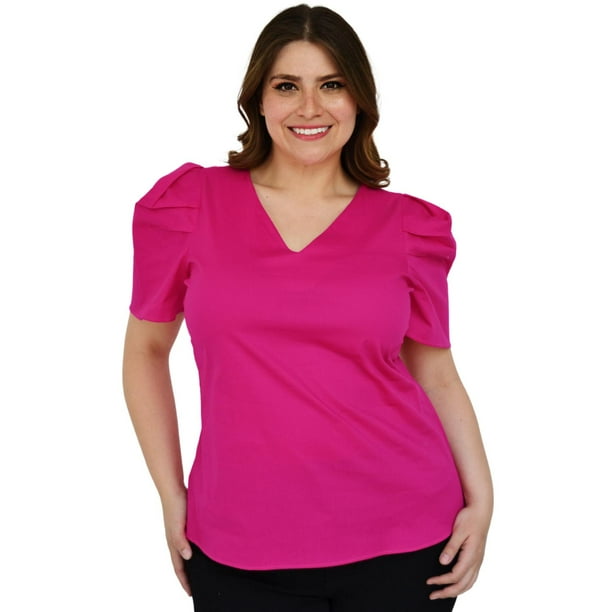 Blusas color fiusha hotsell